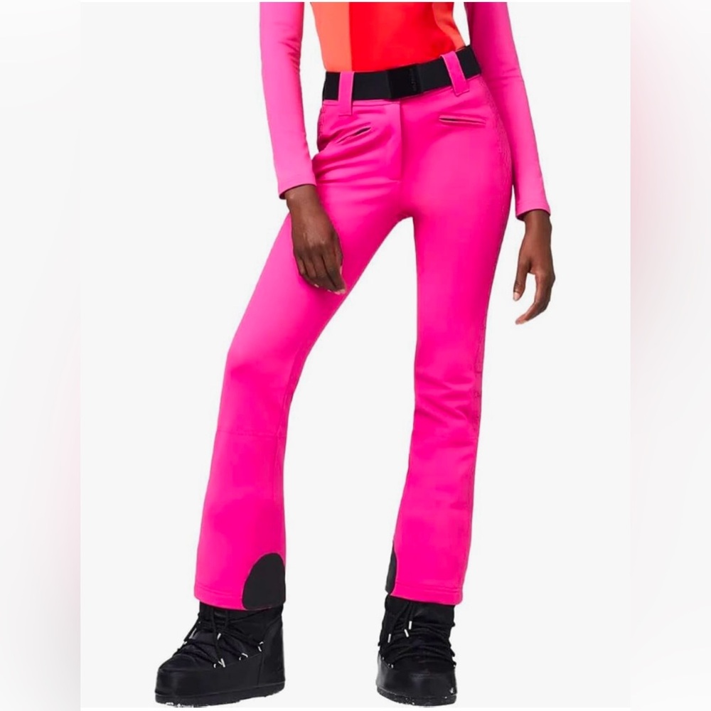 Goldbergh Brooke pants pony pink size 10 NWT